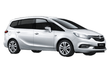 Car Hire Bletchley - Vauxhall Zafira 7-Seater - Minibus hire Bletchley
